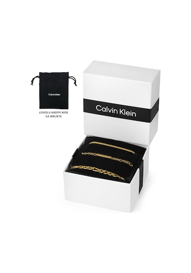 Calvin Klein Ckj35700022 Kadın Bileklik Altın