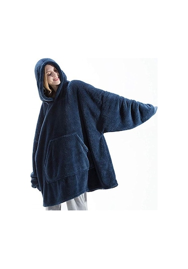 Mulberry Wellsoft Kapüşonlu Giyilebilir Tv Battaniyesi Unise x Oversize