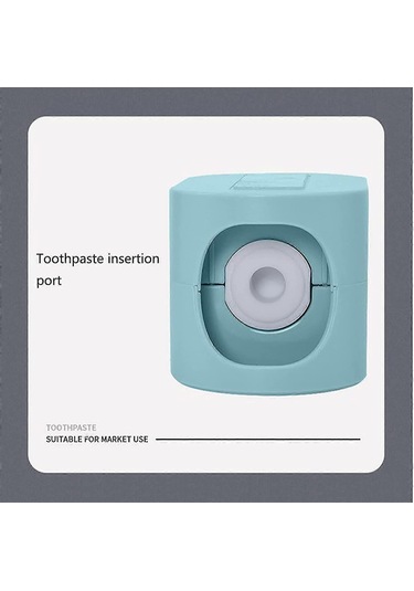 2 Adet Duvara Monte Otomatik Diş Macunu Dispenseri, Otomatik Diş Macunu Sıkacağı, Çok İşlevli Duvar