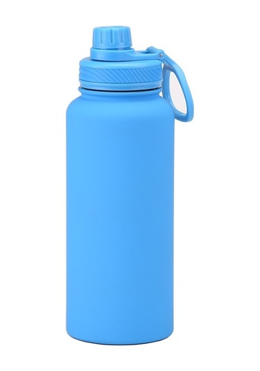 Star Shop Klasik Paslanmaz Çelik Termos 1l - Spor, Seyahat Ve Açık Hava Kullanımı - Model 304 Deniz Mavisi Deniz Mavisi