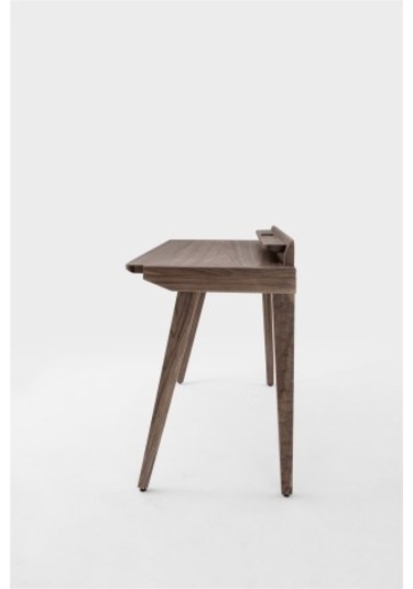 Loft Masif Çalışma Ve Bilgisayar Masası Ahşap Ceviz