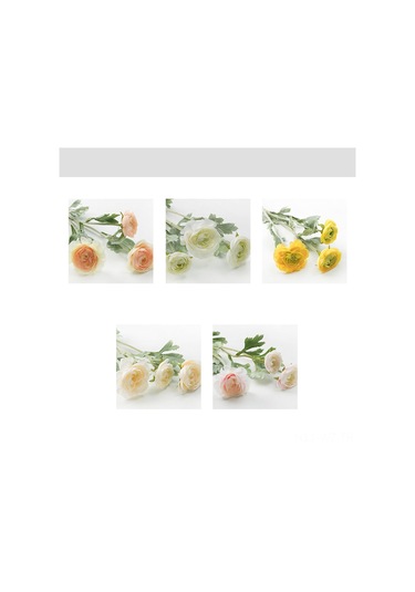 Wezone Ev Dekorasyonu İçin Lüks Şampanya Rengi Yapay Çiçek - Dayanıklı Ve Kullanışlı