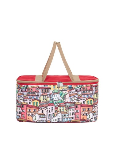 Superbag 22 Litre Piknik/kamp Çantası Sepeti. Termal Termos Çanta Sıcak-soğuk Koruma Sağlar Sofia-0250139 Sofia Çok Renkli