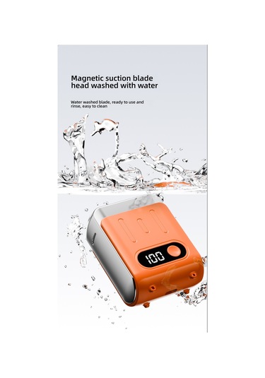 Yeni Seyahat Elektrikli Tıraş Makinesi, Mini Ve Taşınabilir Beyaz