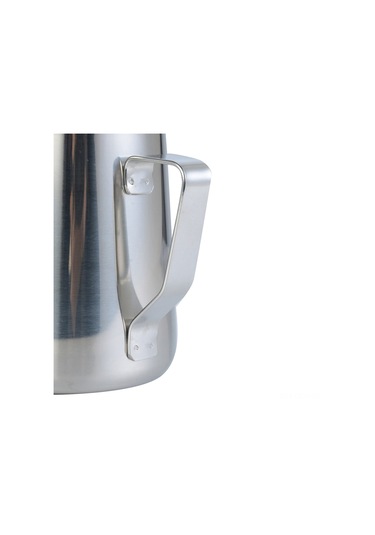 Qingmipy 304 Paslanmaz Çelik Süt Köpürtme Sürahisi - 350ml Espresso Ve Latte Sanatı İçin Mükemmel Gümüş