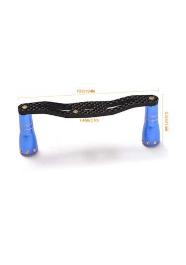 Tenfowee Karbon Fiber Olta Makinesi Kolu, Mümkün Çoğu Yumurta Ve İç Mekan Makinelerine Uyumlu, Mavi, Kolay Kurulum - 35g