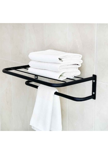 Banyo Rafı Havluluk Otel Banyo Askısı 3003 Çok Renkli