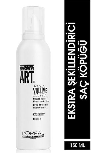 L'Oréal Professionnel Paris Techni Art Full Volume Extra Ekstra Hacimlendirici Saç Köpüğü 250 ML
