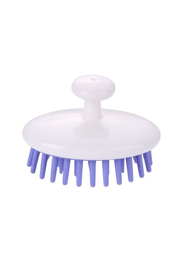 Silikon Saç Temizleme Fırçası Banyo Duş Saç Baş Masaj Aleti Spa Şampuan Tarak Kan Dolaşımını Teşvik Aracı