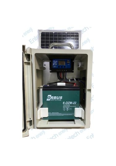 Güneş Enerjili Aydınlatma ve Telefon Şarjı Hazır Paket Sistem