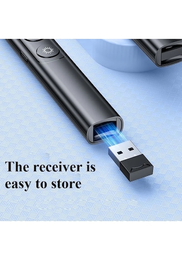 Ultratekno S7 Dijital Ekranlı Şarjlı Lazer Sunum Kumandası