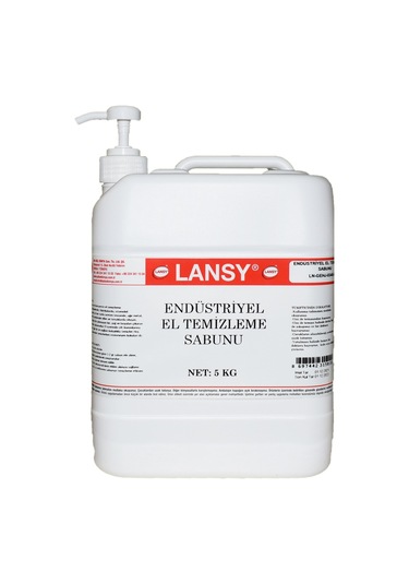 Lansy Endüstriyel El Temizleme Sabunu 5 Kg+pompa Aparatı