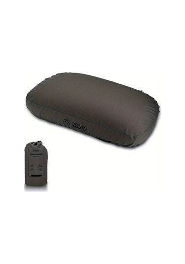 Trendooze Yeşil Gri Kamp Yastığı, Gri Destekli, Seyahat Ofis, Gri Renk, Kcampçılık Uygun Gri