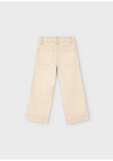 Mayoral Kız Çocuk Denim Pantolon 4576 Bej