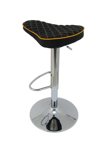 Mobilyakeyfi Boombar Bar Taburesi - Sarı Deri - 9538S0113