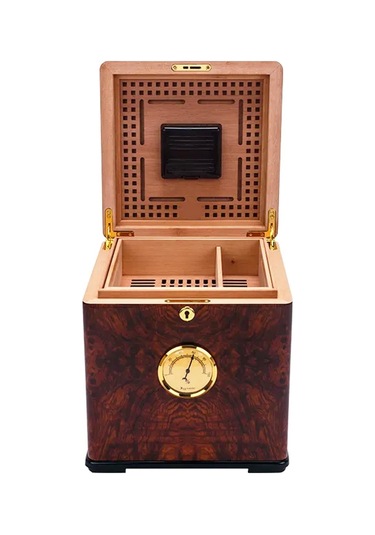 Cohiba İspanyol Sedir Humidor Puro Kutusu Ceviz 60s