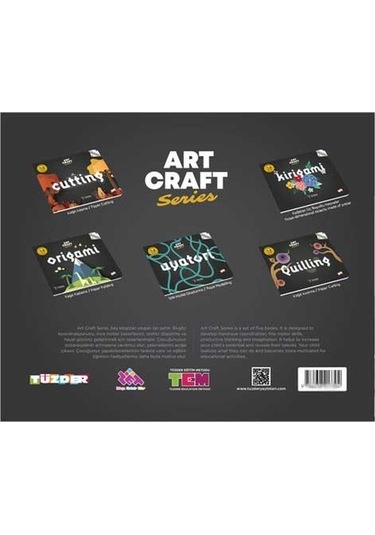 Art Craft Series El Becerileri Seti - 5 Kitap Takım- Tüzder Yayınları