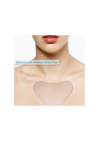 Youtek Yeniden Kullanılabilir Silikon Göğüs Yastığı - Kırışıklık Önleyici Ve Gizli Yapışkanlı