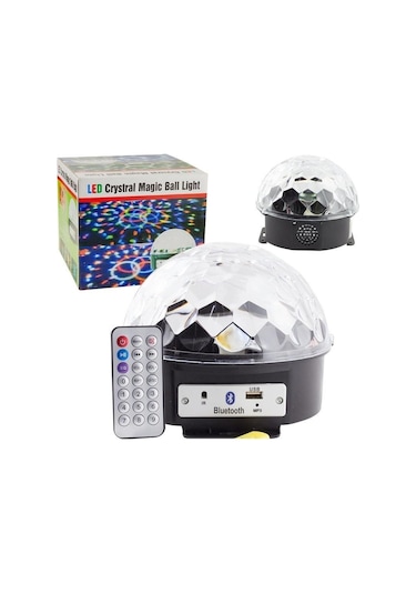 Magicvoice Usb-Bluetooth Hoparlörlü Disko Topu