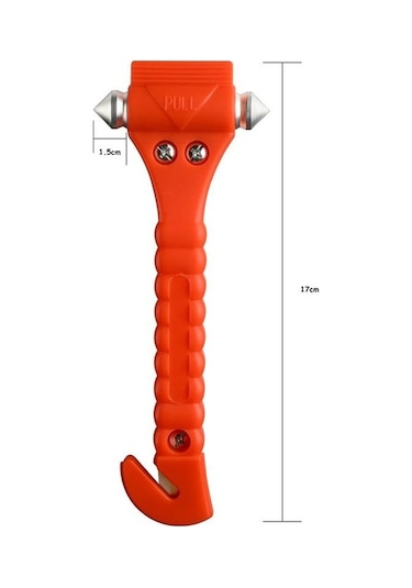 Novahub Araba Acil Kaçış Kiti: Pencere Kırıcı, Kemer Kesici, Güvenlik Çekiç