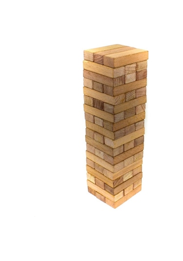 Jenga Denge Oyunu 54 Parça Ahşap Büyük Boy