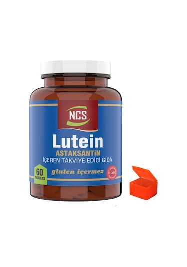 Ncs Lutein 15 Mg Astaksantin 12 Mg 60 Tablet Hap Kutusu