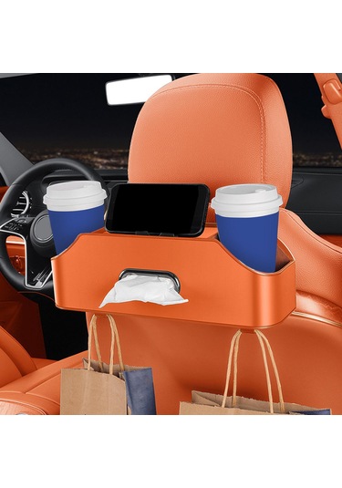 Suntek Araba Koltuğu Arka Organizatör Kırmızı-kahverengi