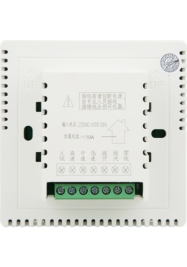 Ximistore9 Fan Koili Kontrol Cihazı - Lcd Ekranlı Sıcaklık Regülatörü, Kompresör Koruma, Otomatik Rüzgar Hızı