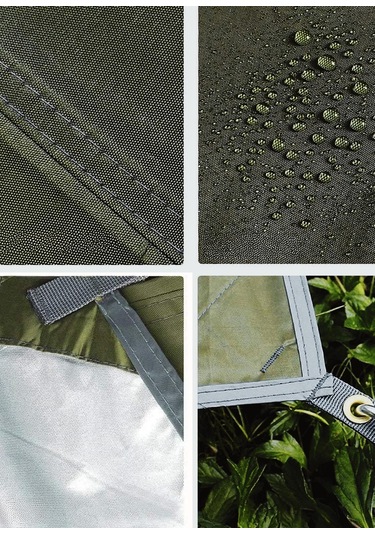 Ragnar Tarp Tente 3x4m Gerdirme Pileri Ve Kazıklar Dahil Yeşil