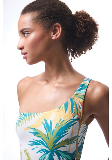 Penti Tropikal Mae Forest Tek Omuz Mayo