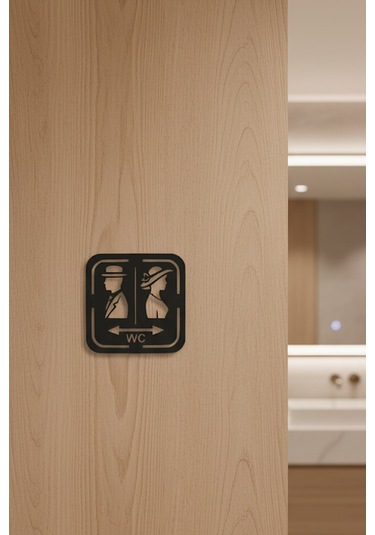 Wc Tabelası, Tuvalet Levhası, Kadın Erkek Tabela, Yönlendirme Levhaları 32