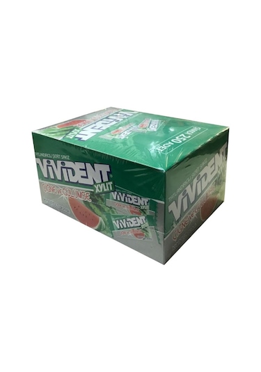 Vivident Tekli Karpuz Aromalı Sakız 230 Adet