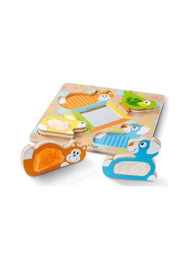 Melissa And Doug Dokun Hisset Yapboz Evcil Hayvanları Bul