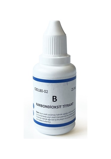 Chembio Karbondioksit Test Kiti 70 Test Titrimetrik 1 Ppm/Damla