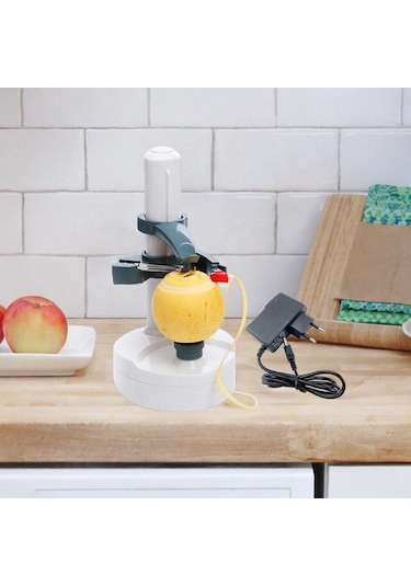 Suntek Elektrikli Otomatik Soyucu Mango Turp Havuç Için Sabit Beyaz Diğer