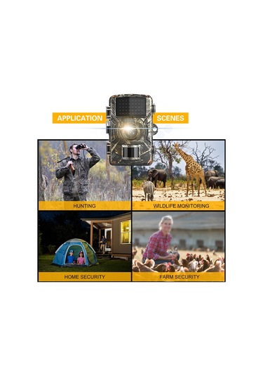 Reedark Lixada Av Kamera Dl-01: 16mp Fotoğraf, 1080p Video, 0.8s Tetik Hızı, 38 Ir Led Gece Görüşü, Ip66 Su Geçirmez Almanca Kılavuz, 100 Adet Başlangıç Çok Renkli