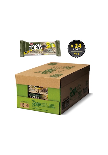 Eti Form Mahlepli Çiya ve Çörek Otlu Kepekli Bisküvi 24 x 40 G