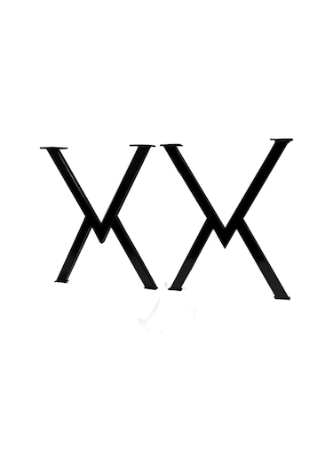 Bin1Fırsatt Metal Masa Ayağı Ahşap Masif Yemek Çalışma Bilgisayar Masası Ayak