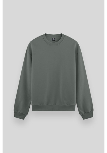Tommy Life Standart Fit Basic O Yaka 2li Paket Bej-çağla Erkek Sweatshirt - 88053 Bej - Haki