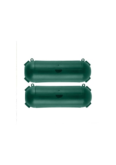 Kosona Su Geçirmez Elektrik Kablosu Koruma Kutusu - 2 Adet Yeşil, Ip44 Dayanıklı Pp Malzeme