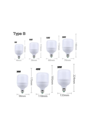 Canmeıjıa Yüksek Güçlü Led Ampul E27 30w 20w 15w 10w 5w Led Lamba 220v Ampuller Işıkları Ev Odası Masa Lambası LED Ampul 56518810