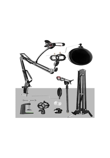 Last Voice Set-01 Mikrofon Standı Shock Mount Pop Filter