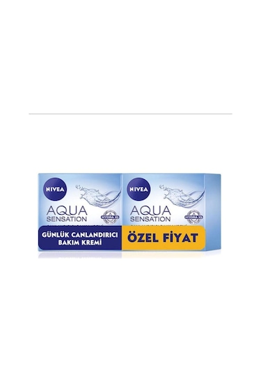 Nivea Aqua Sensation Canlandırıcı Bakım Kremi 2 x 50 ML