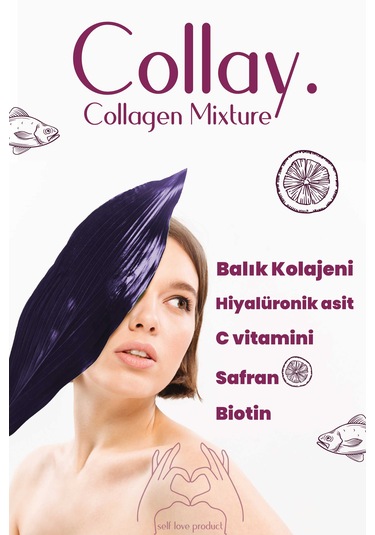 Collay Kolajen Karışımı Tozu (Balık Kolajeni) (30saşe)