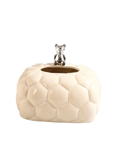 Suntek Seramik Mendil Tutucu Dağıtıcı Organizatör Tablolar