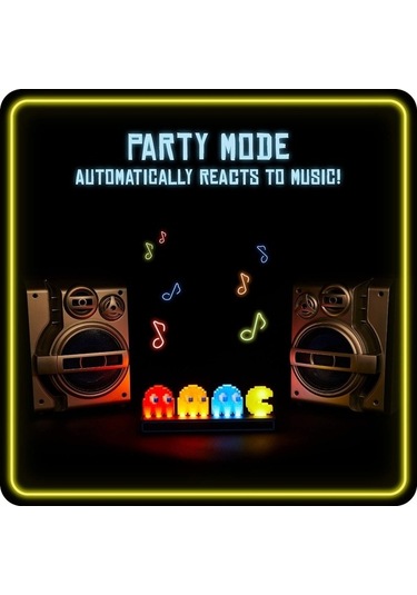 Yunjiwu Unicomlife Erp Pac-man Ortam Işığı Rengi-rengi Yurt Dışından Renkli