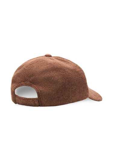 Ucla Axıs Kahve Baseball Cap Nakışlı Ve Kaşe Kumaş Unisex Şapka Kahverengi