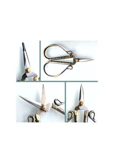 Omeniv 12cm Bonsai Makası Sukulent Kaktüs Makası Çelik