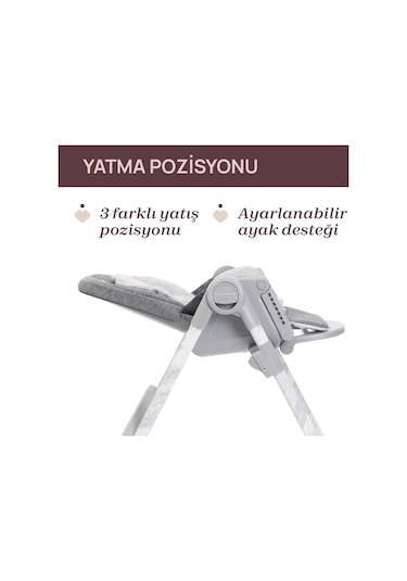 Chicco Polly Armonıa Mama Sandalyesi Carrara 00087140430000