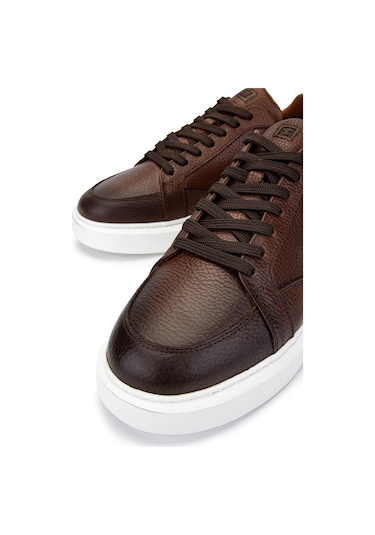 Tamer Tanca Erkek Hakiki Deri Kahverengi Sneakers & Spor Ayakkabı 04 3522 Erk Ayk Sk24-25 Kahve Fltr Kahverengi